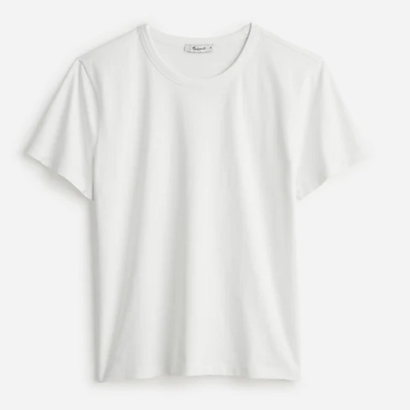 Madewell Cotton Perfect Crewneck Tee - Picture 6 of 7